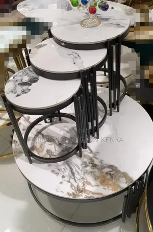 Imported 4 in 1 Round Coffee Tables