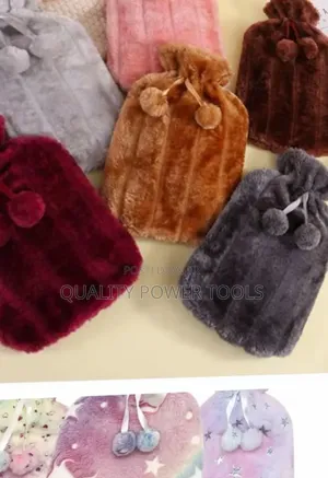2L Fluffy Soft Faux Fur Hot Water Bottle Bag
