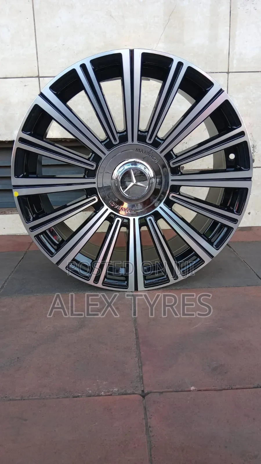 Size 18 Mercedes Benz Original Rims Set