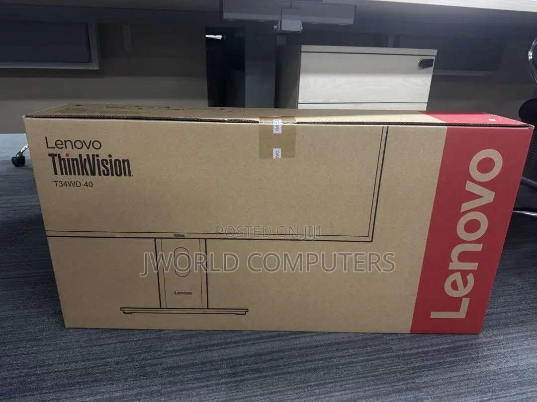 Lenovo Thinkvision T34wd-40 34"Ultrawide QHD Curved Monitor