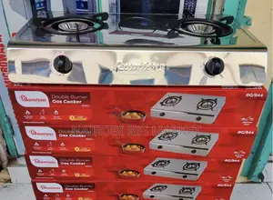 Ramtons 2Burner Stainless Steel Gas Cooker
