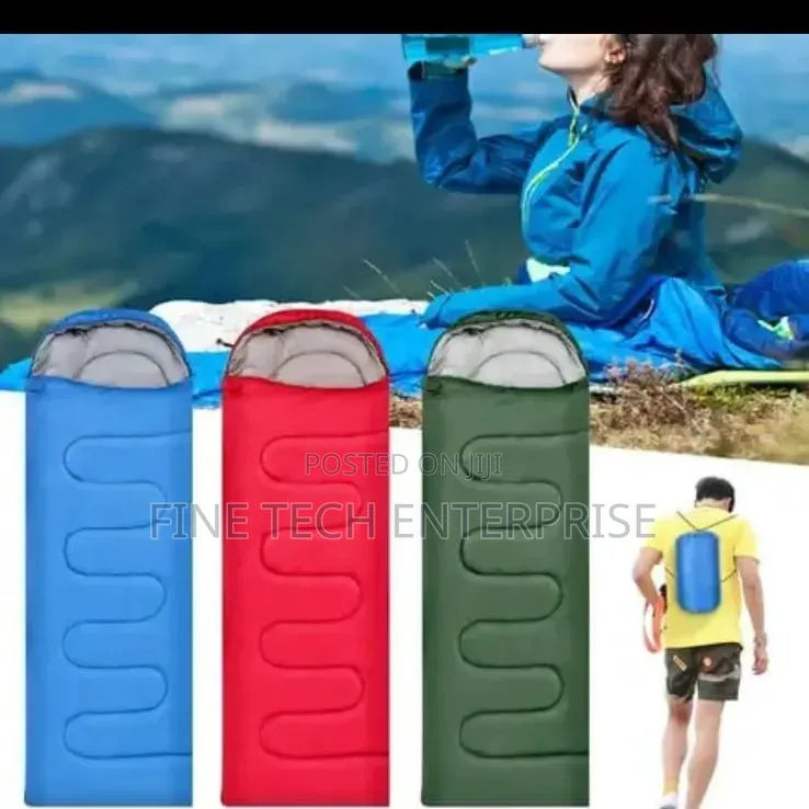 Sleeping Bags
Blue Green and Black