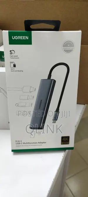 UGREEN 6 in 1 Multifunction Adapter, UG- 15598