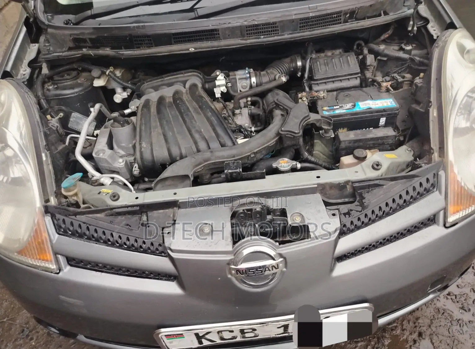 Nissan Note 2008 Gray