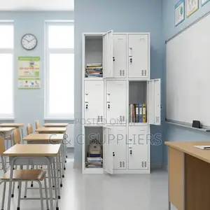 9 Locker Gym and Office Storage Cabinet