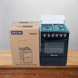 Multipurpose Free Standing 4 Gas Cooker Burner With Electric Oven