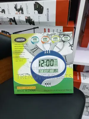 Kadio 3885N Multifunction LCD Clock for Home Office