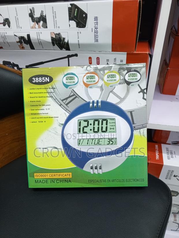 Kadio 3885N Multifunction LCD Clock for Home Office - thumbnail 2
