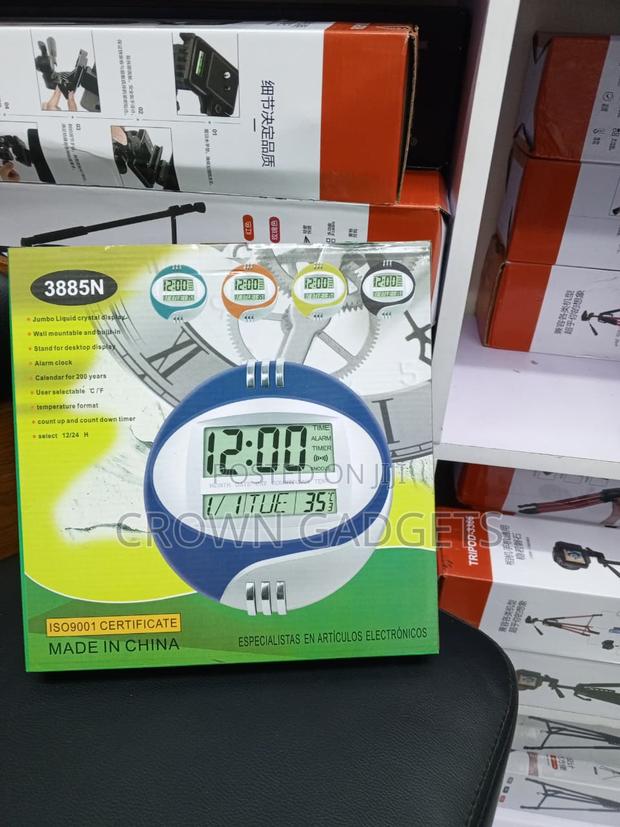 Kadio 3885N Multifunction LCD Clock for Home Office - thumbnail 3