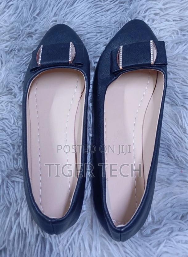 Black Light Brown Pointed-Toe Flat Doll Shoes Office Professionalism - thumbnail 2