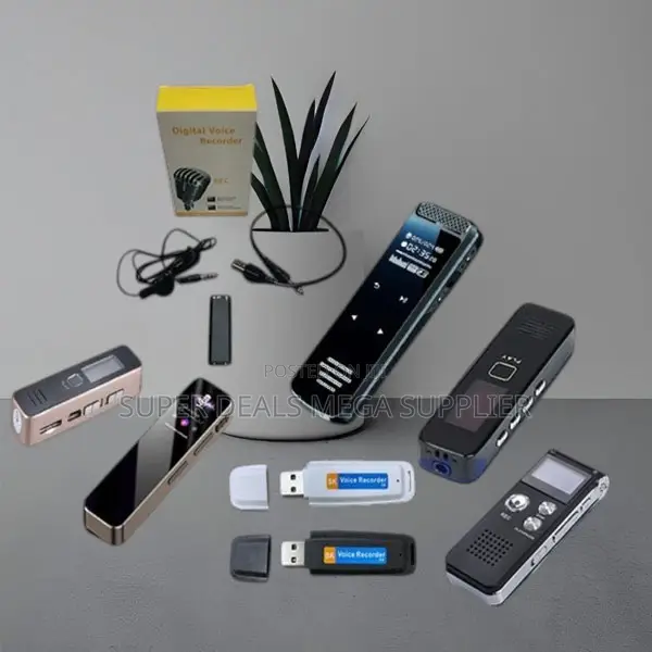 Long Lasting Battery Digital Audio Sound Voice Recorder MP3 Players