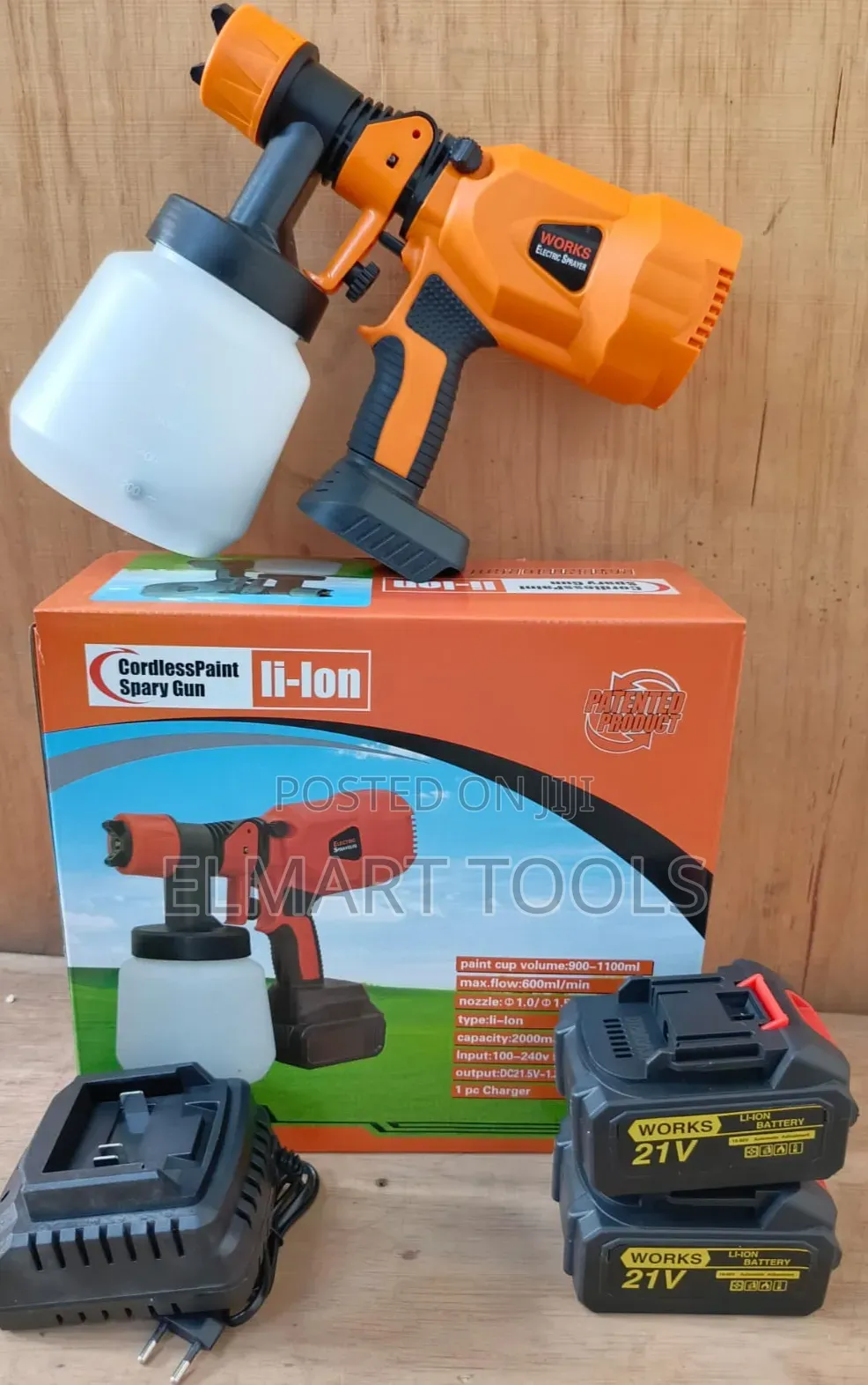 Cordless Spray Gun/21v Paint Sprayer