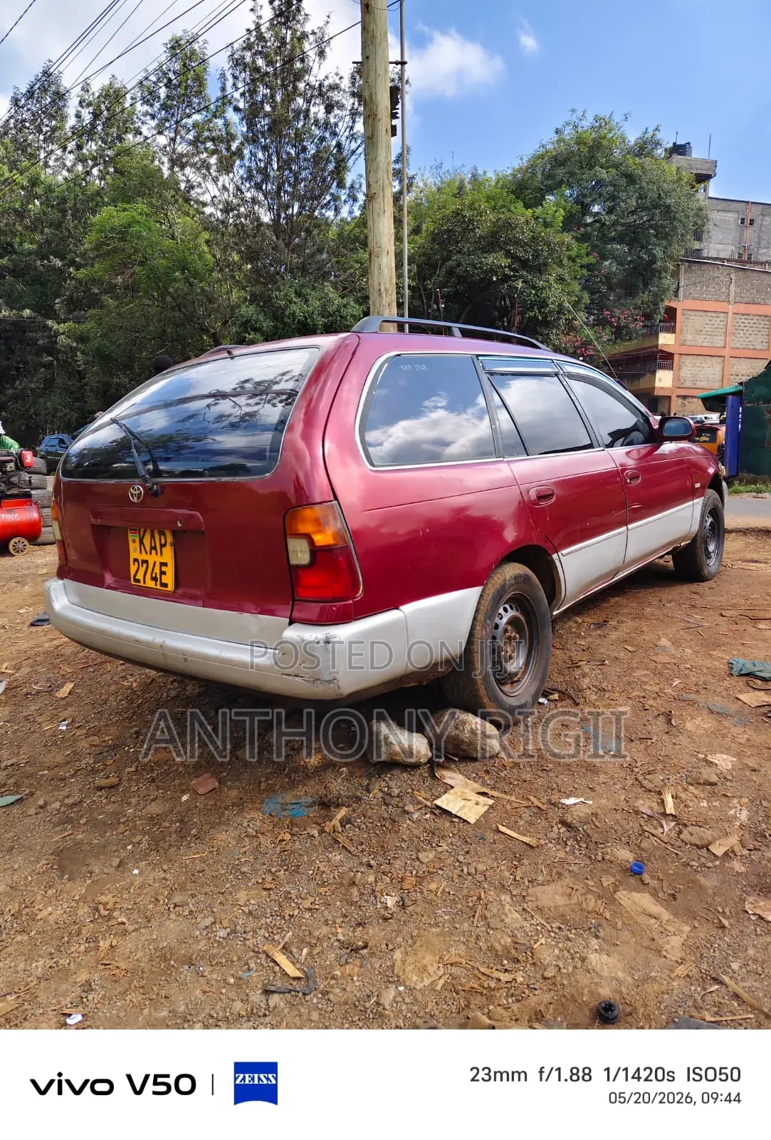 Toyota Corolla G-Touring 1995 Maroon