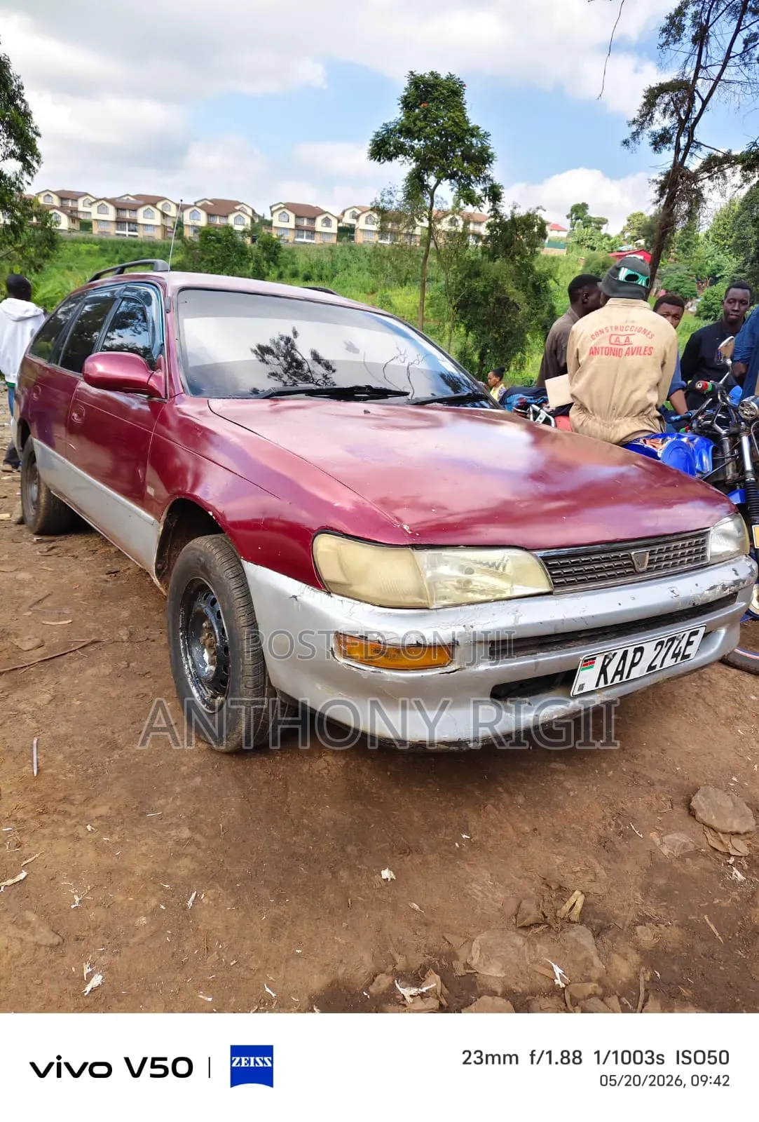 Toyota Corolla G-Touring 1995 Maroon