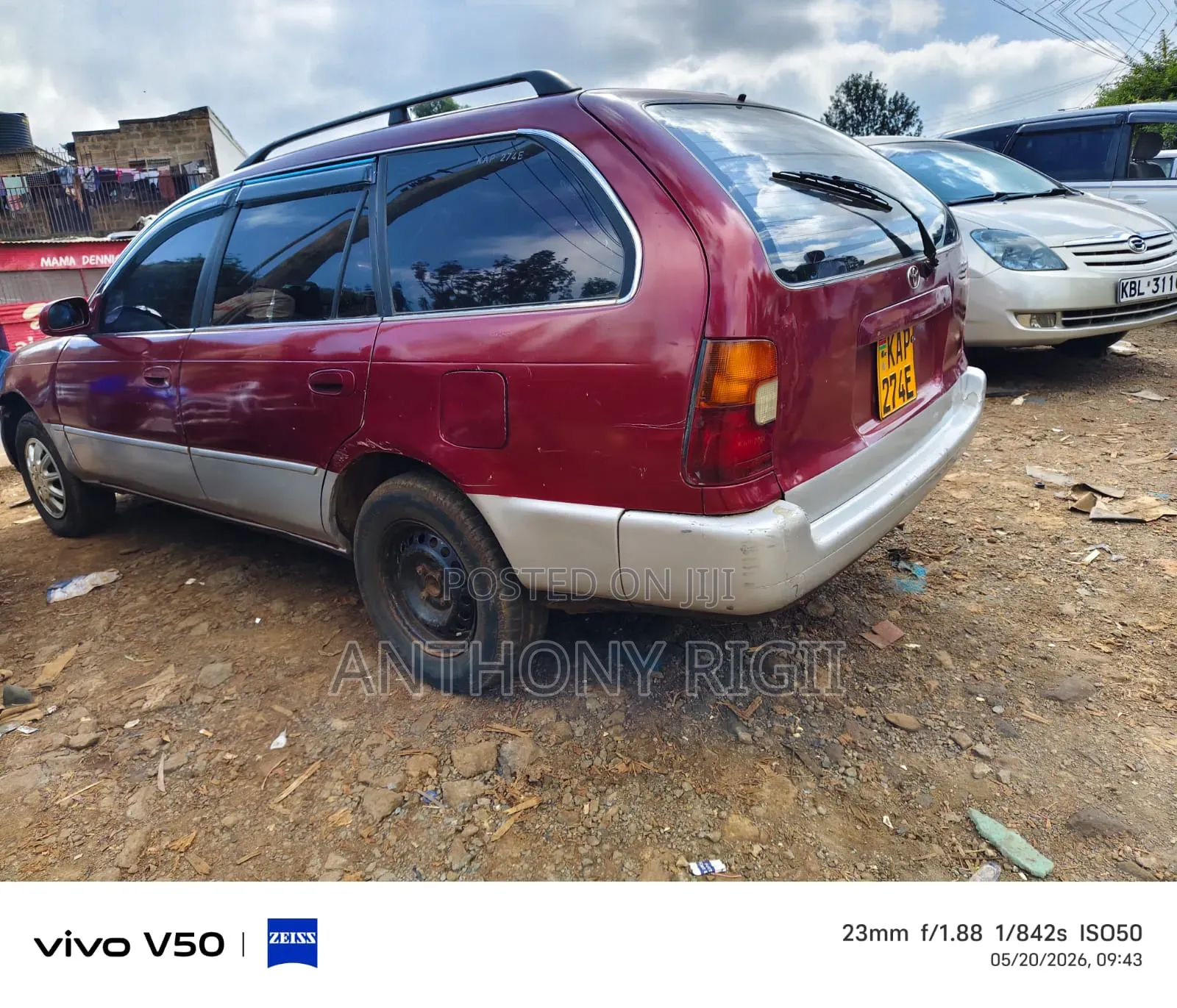 Toyota Corolla G-Touring 1995 Maroon
