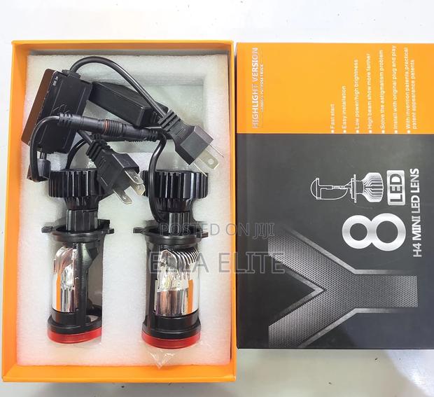 Y8 H4 Mini Projector Headlights Led Bulbs