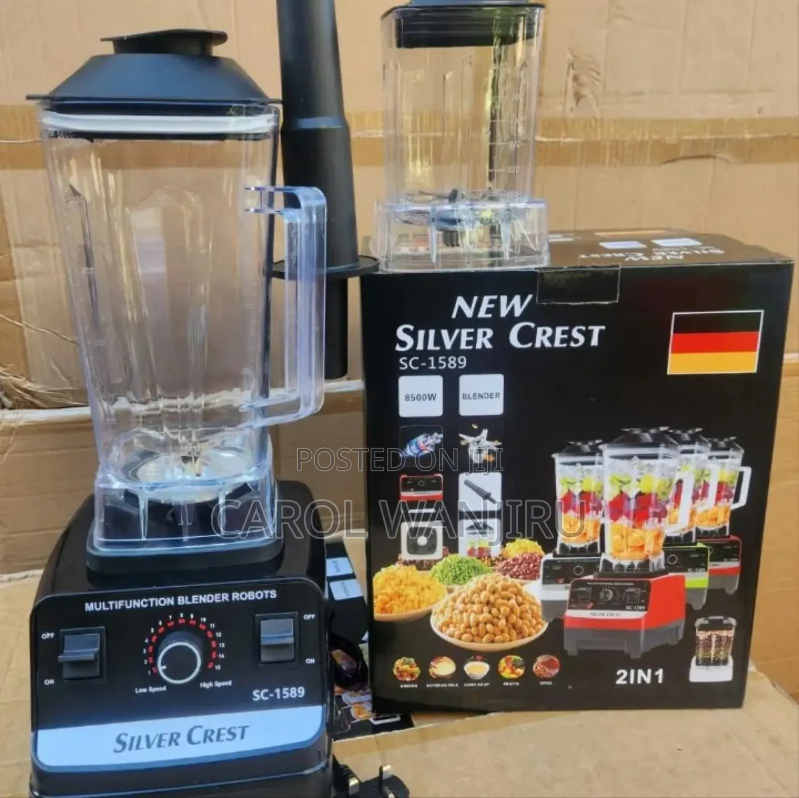 8500Watts Silvercrest Commercial Blender /Silvercrest Blender 8500Watt