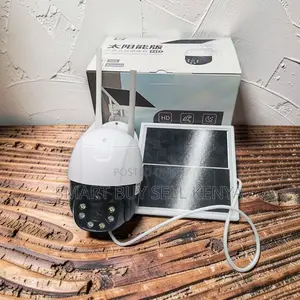 Full Color Night Vision 4G PTZ Security Motion Sensor Solar Camera