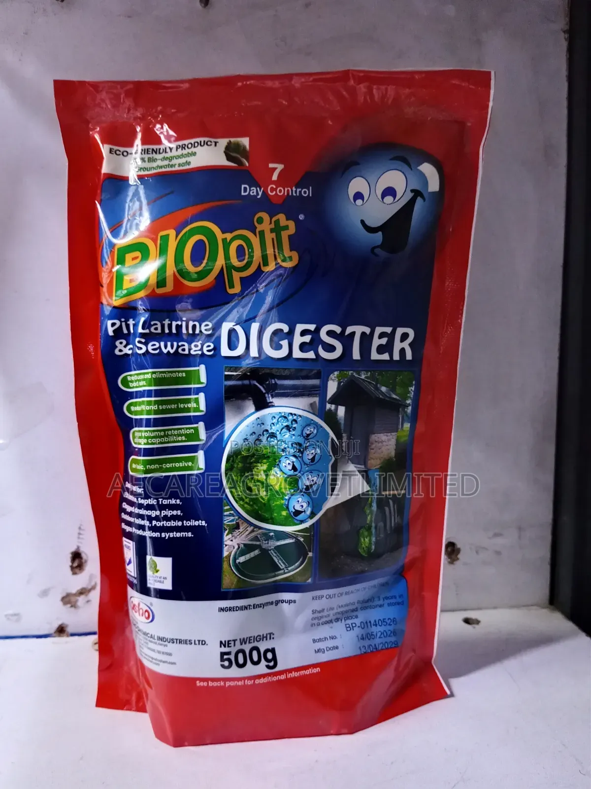 Biopit Pit Latrine and Sewage Digester