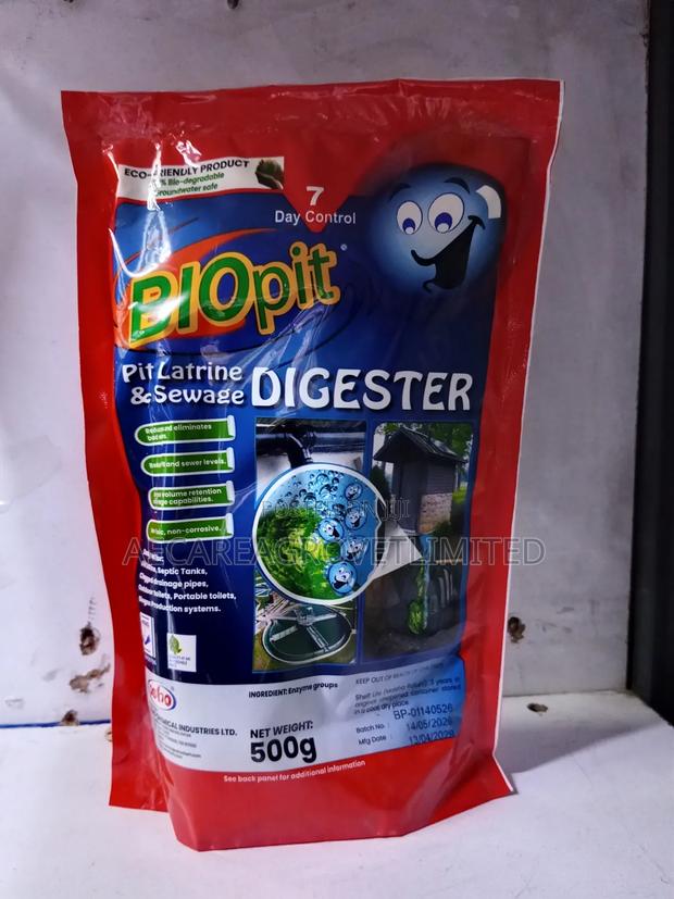 Biopit Pit Latrine and Sewage Digester