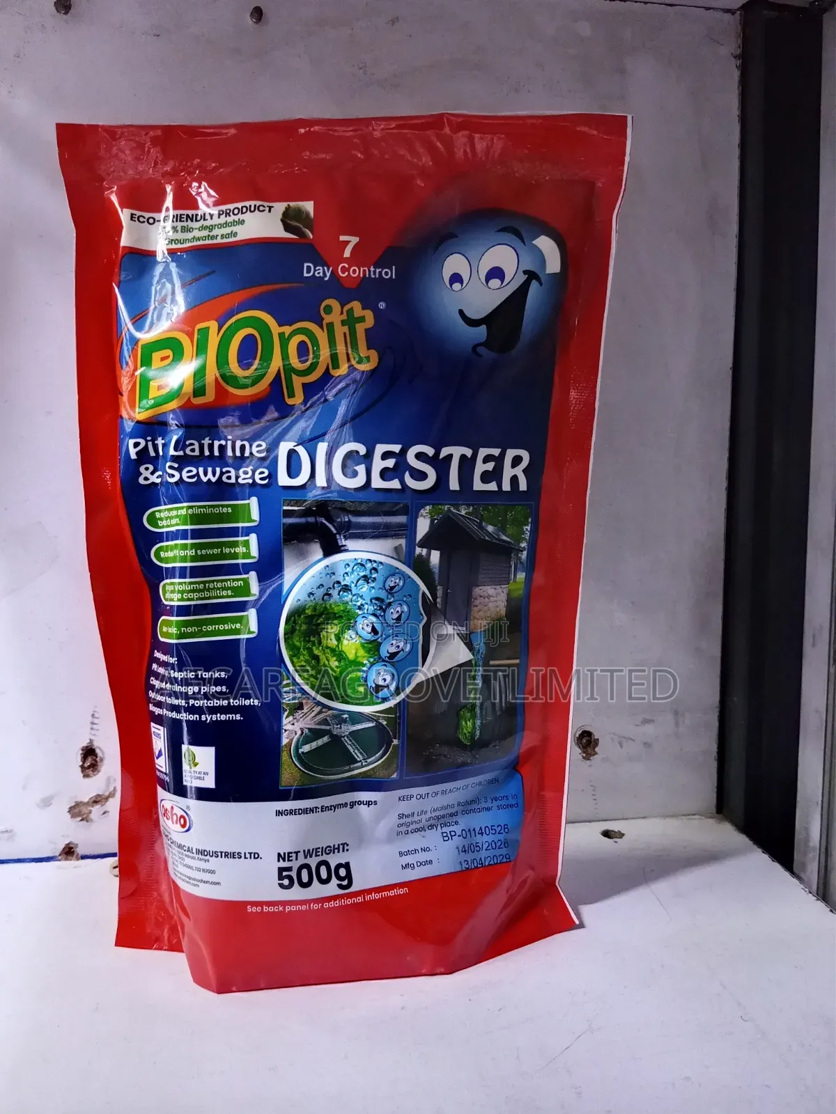 Biopit Pit Latrine and Sewage Digester