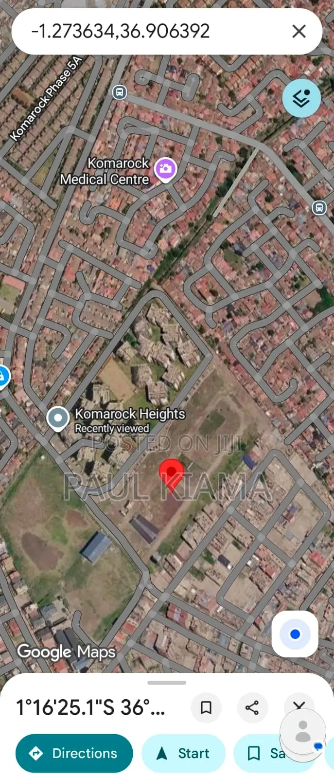Komarock Plots Next to Komarock Heights Estate.