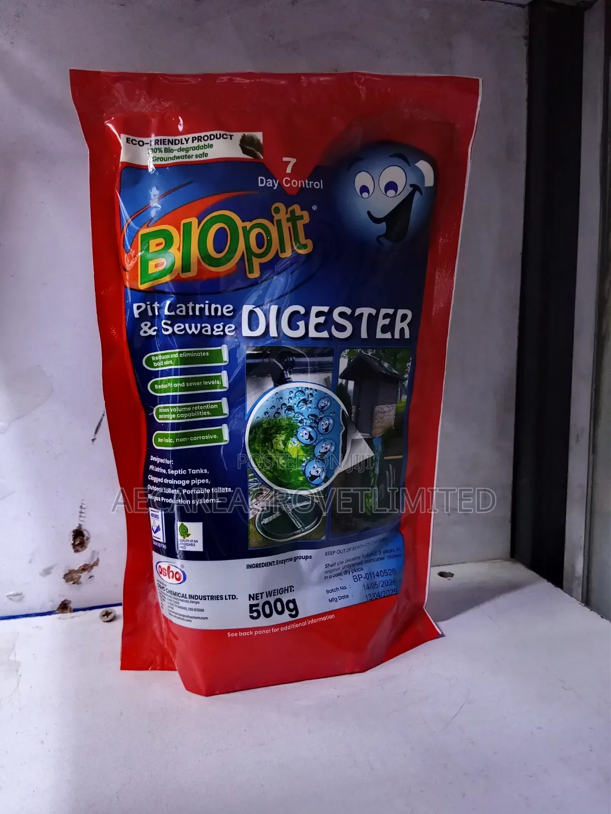 Biopit Pit Latrine and Sewage Digester