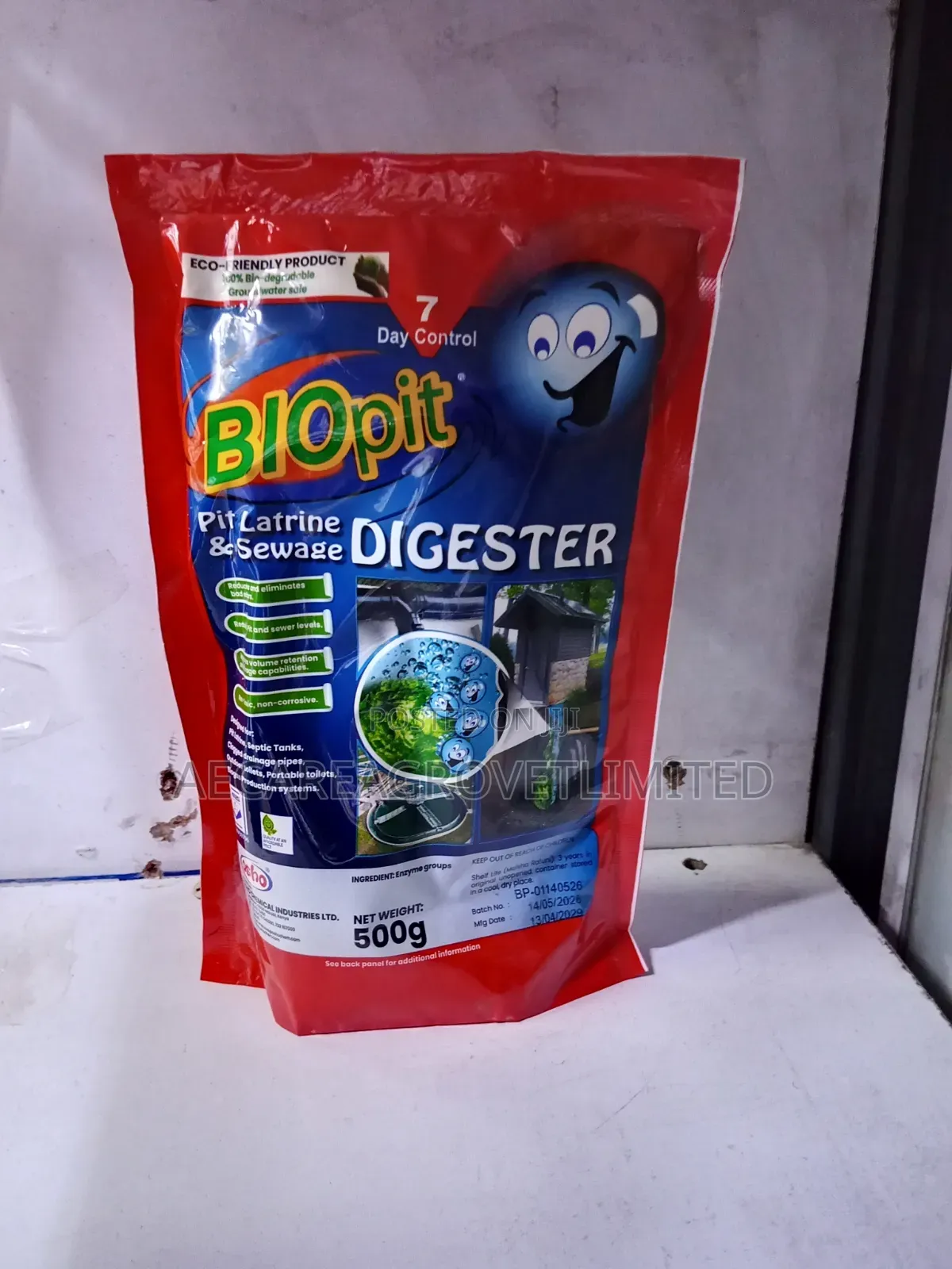 Biopit Pit Latrine and Sewage Digester