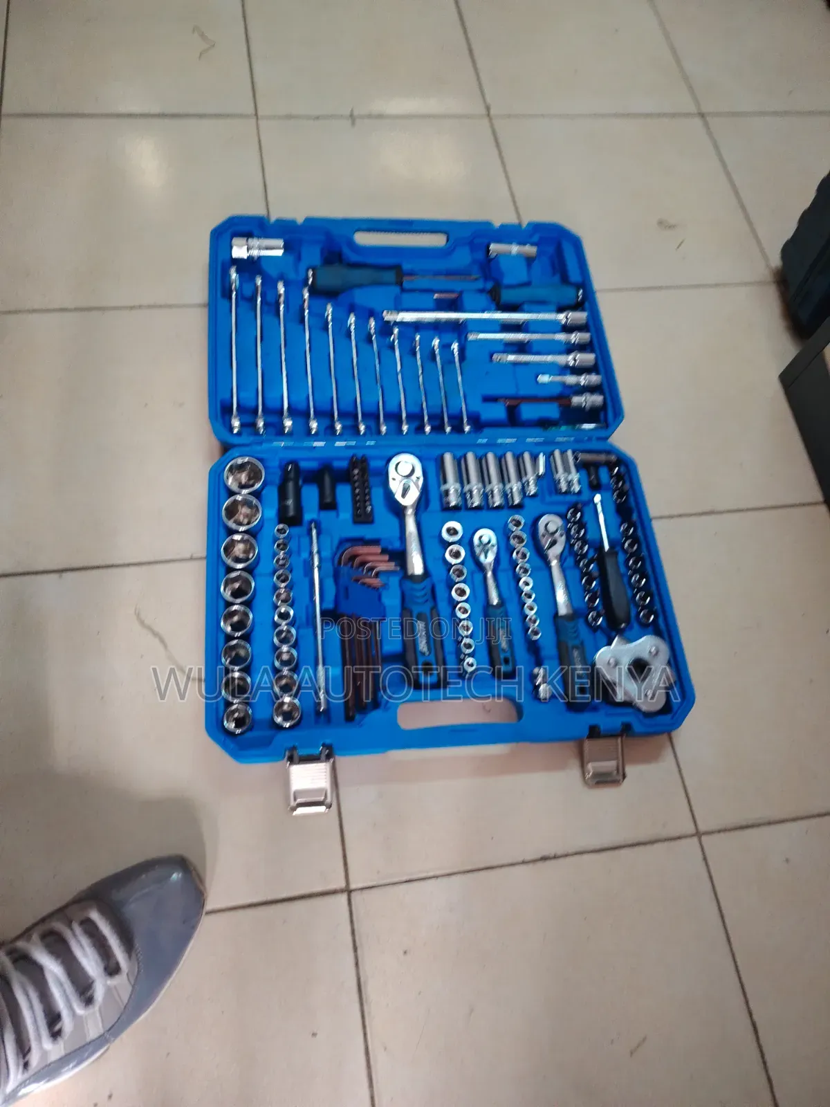 Compact Design for Convenient Storage 121pcs Toolbox Kit Sunshine