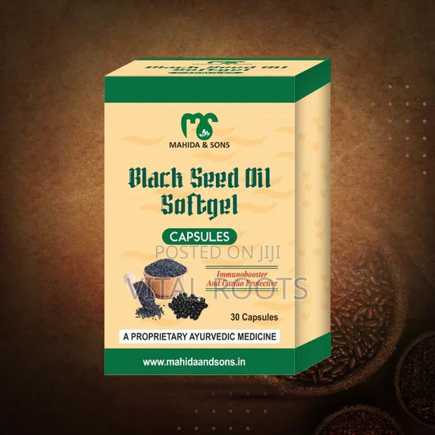 Black Seed Oil Capsules ( Kalonji Capsules ) 30's