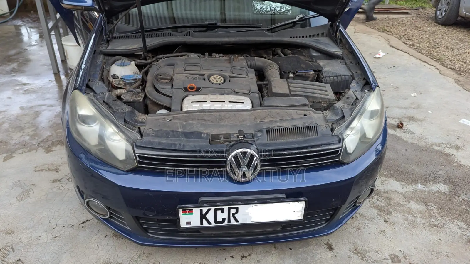 Volkswagen Golf 2011 Blue