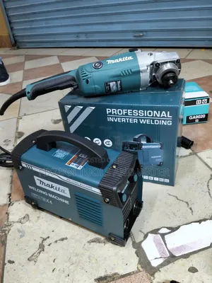 Top MAKITA WELDING 500A With Angle Grinder 9 INCHES 2100 Watts Set