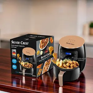 Electric Silver Crest 4/5/6/8l Touch Screen Digital Air Fryer