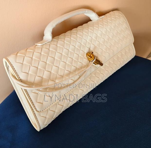Woven Soft Leather Clutch Bag - thumbnail 12
