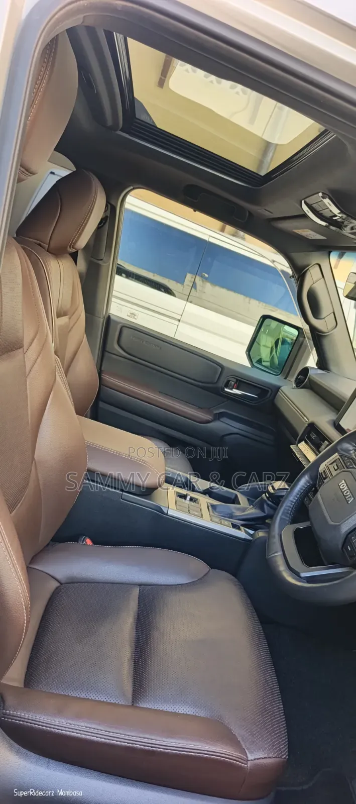 Toyota Land Cruiser Prado 2024 White