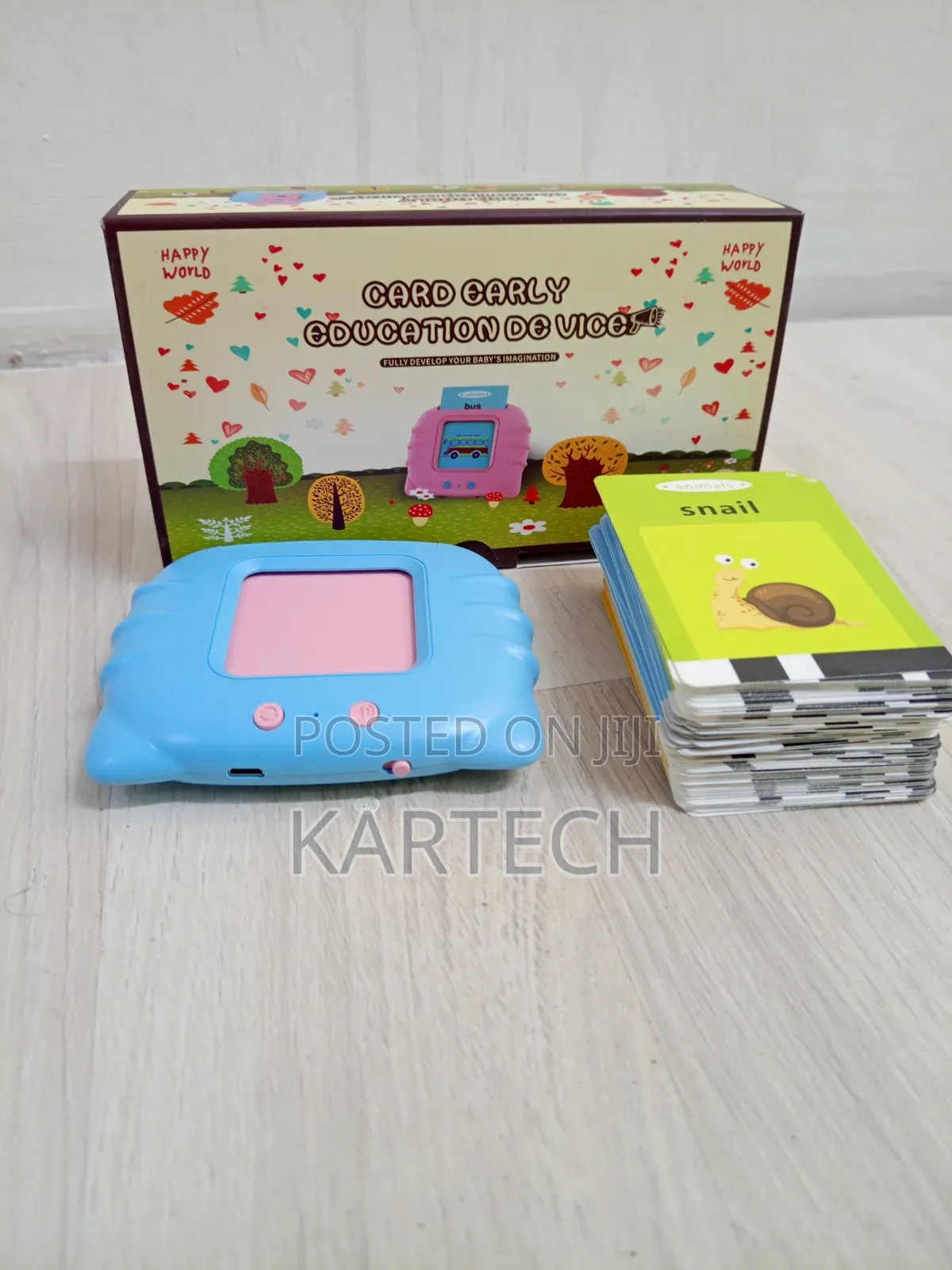 Rechargeable Talking Flash Cards Learning Toy for Kids