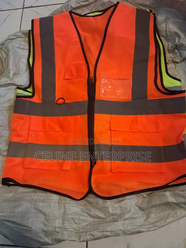 Executive Reflective Safety Vest - main view