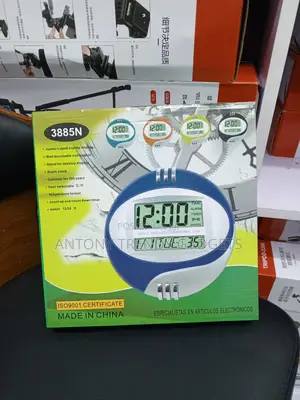 Kadio 3885N Digital Clock With Calendar Indoor Thermometer