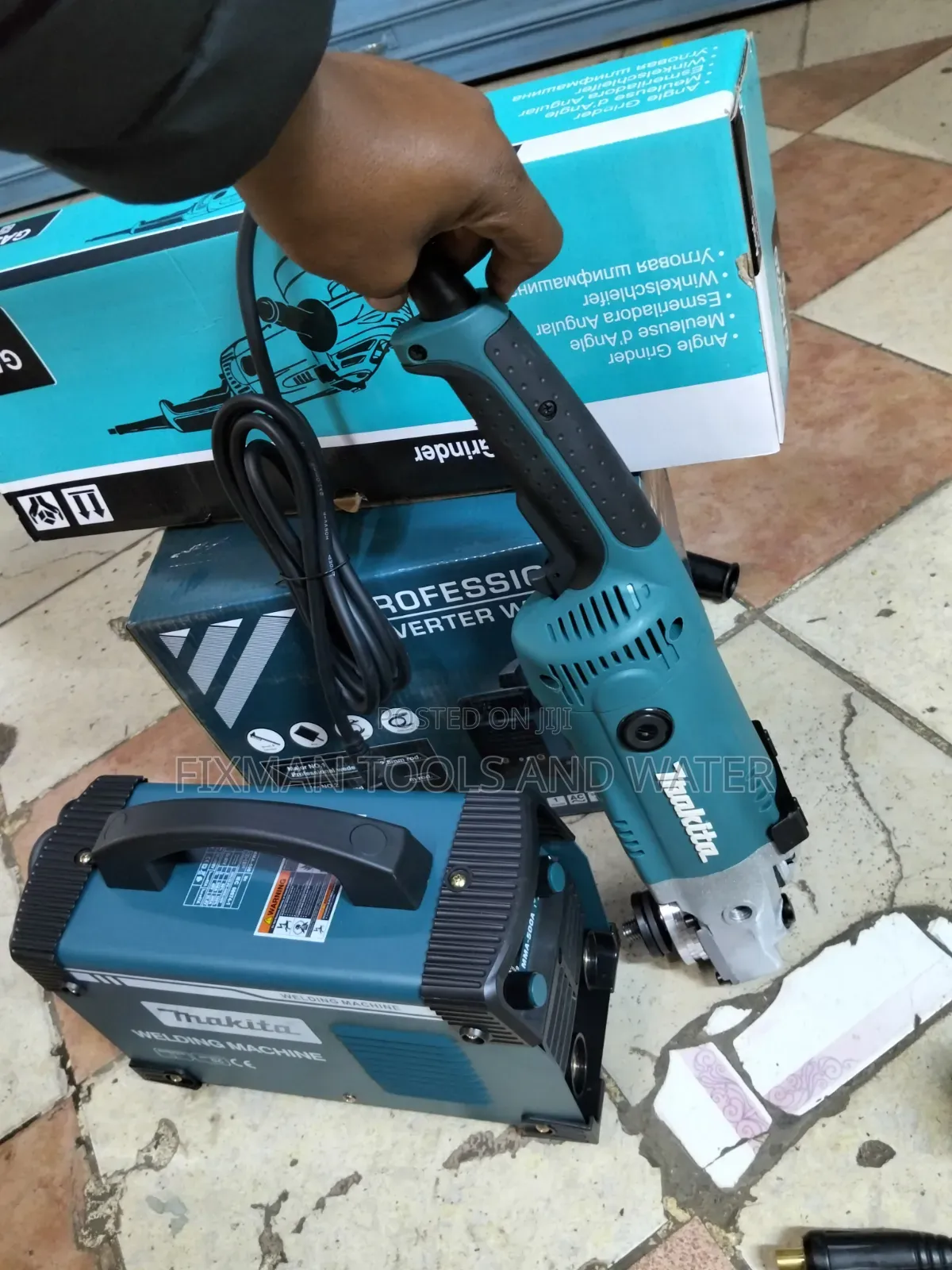 Fabrication Welding and Angle Grinder Set Mma 500A