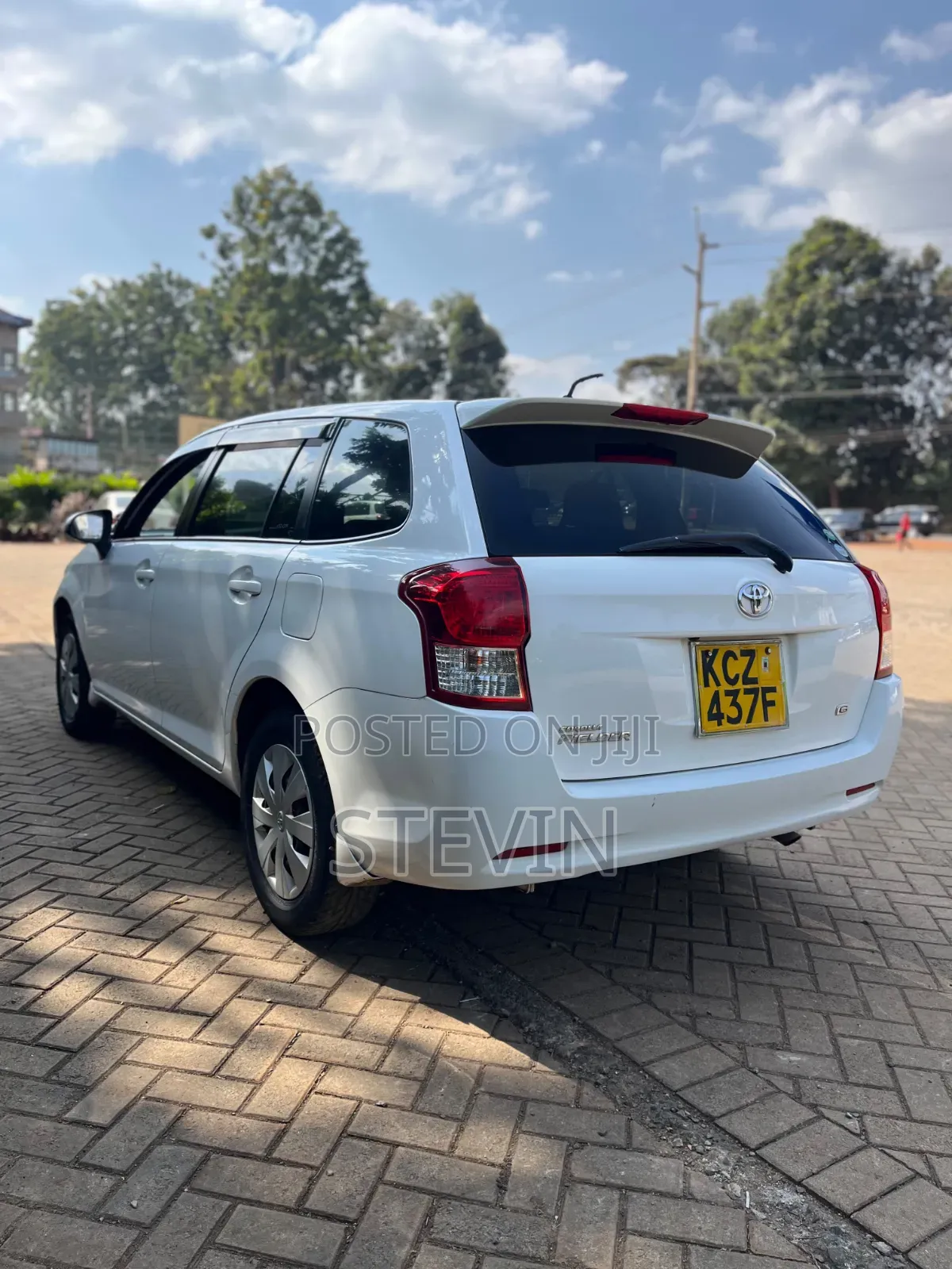Toyota Corolla Fielder 2013 White