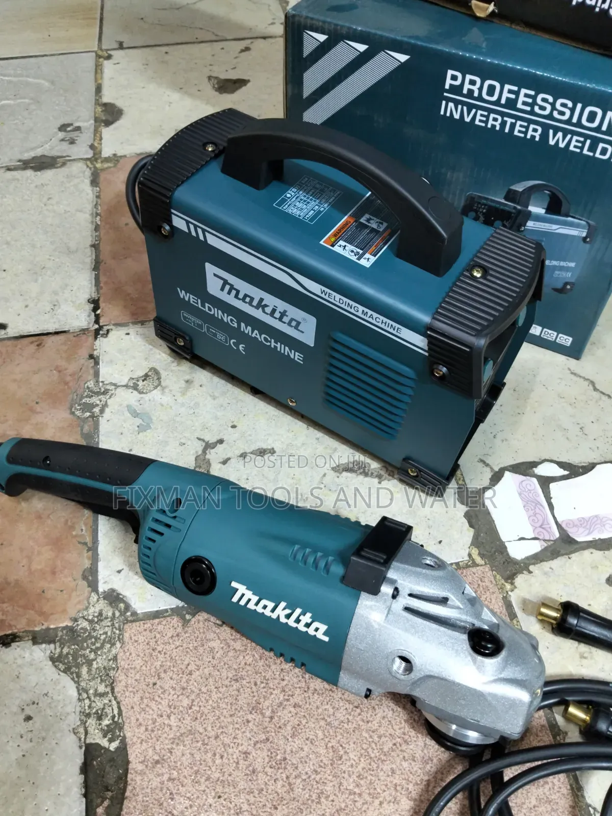 Fabrication Welding and Angle Grinder Set Mma 500A