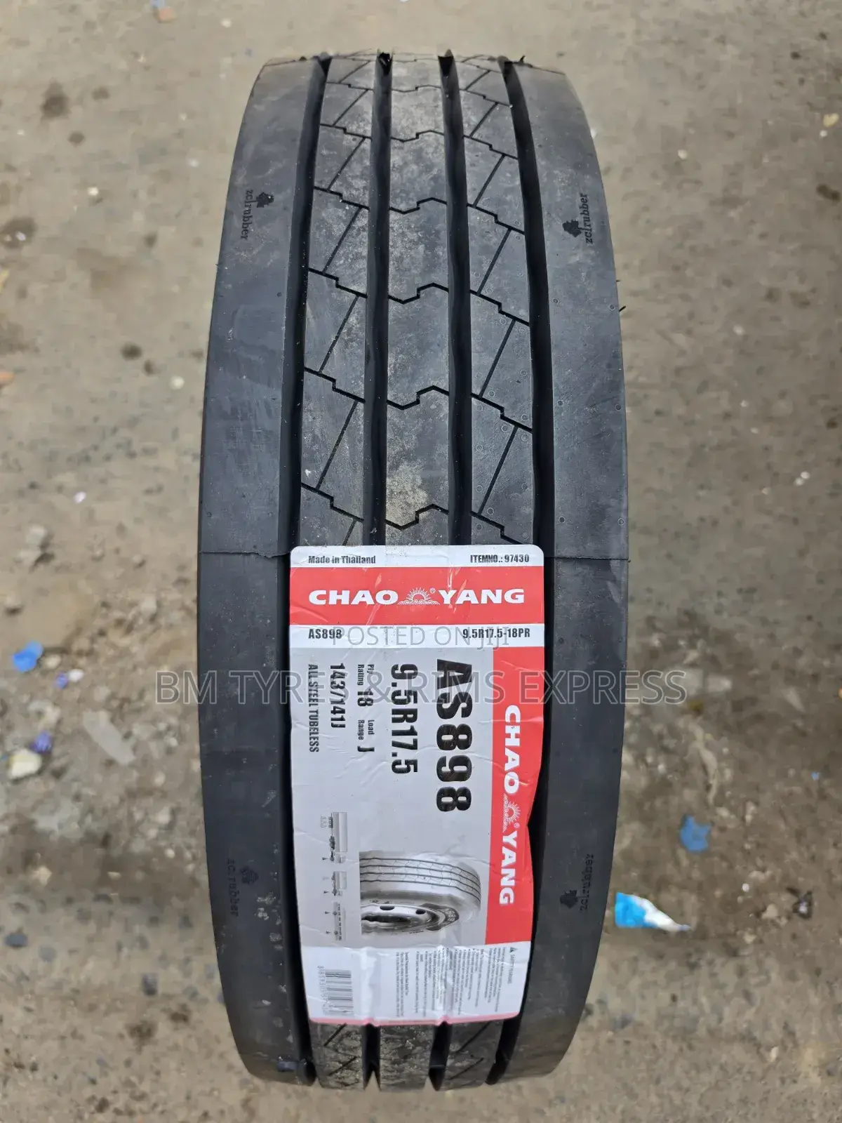 9.5 R17. 5 Chaoyang Tires (Highway) Thailand.