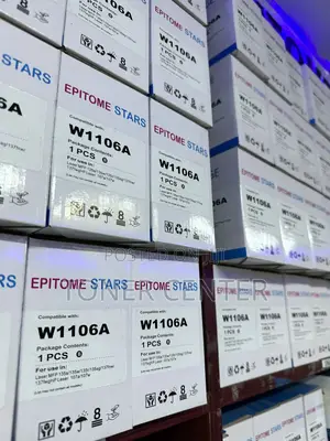 Epitome Stars HP 106A (W1106A) Black Toner Cartridge