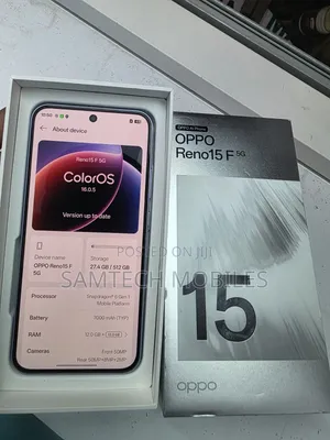 New Oppo Reno15 F 5G 512 GB Blue