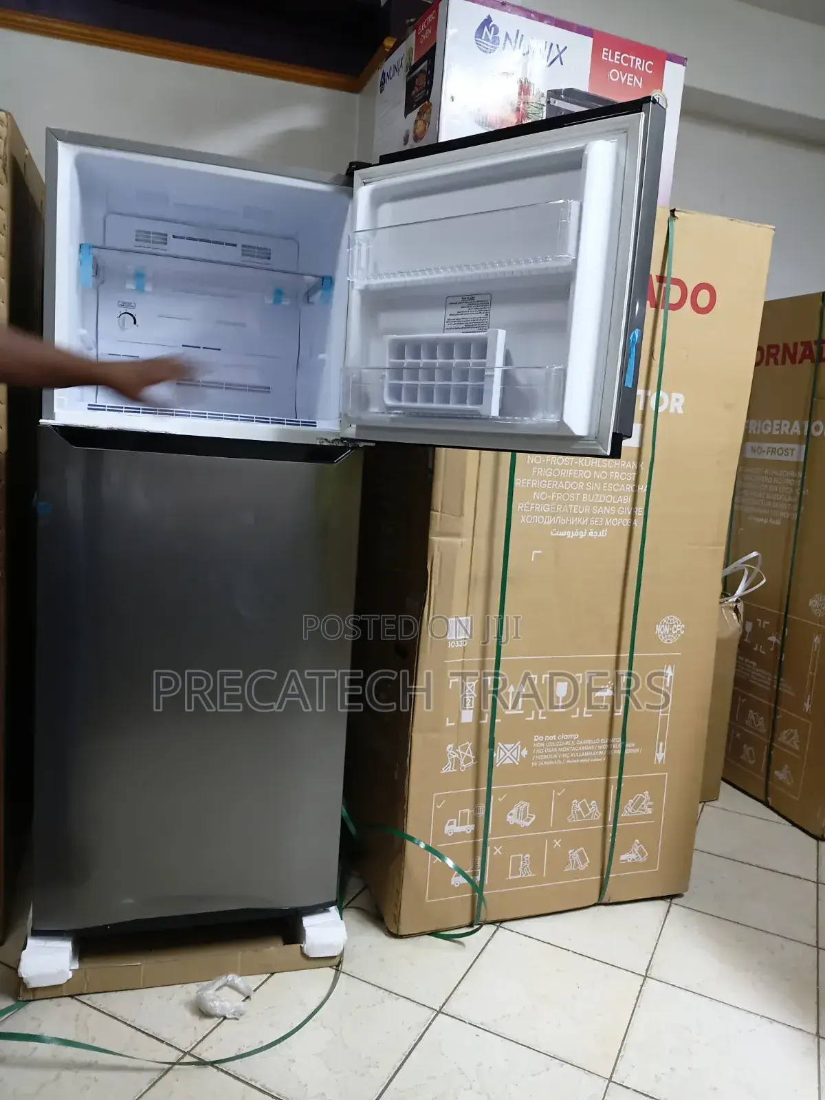 Tornado 304 Litres Double Door Fridge – Inverter