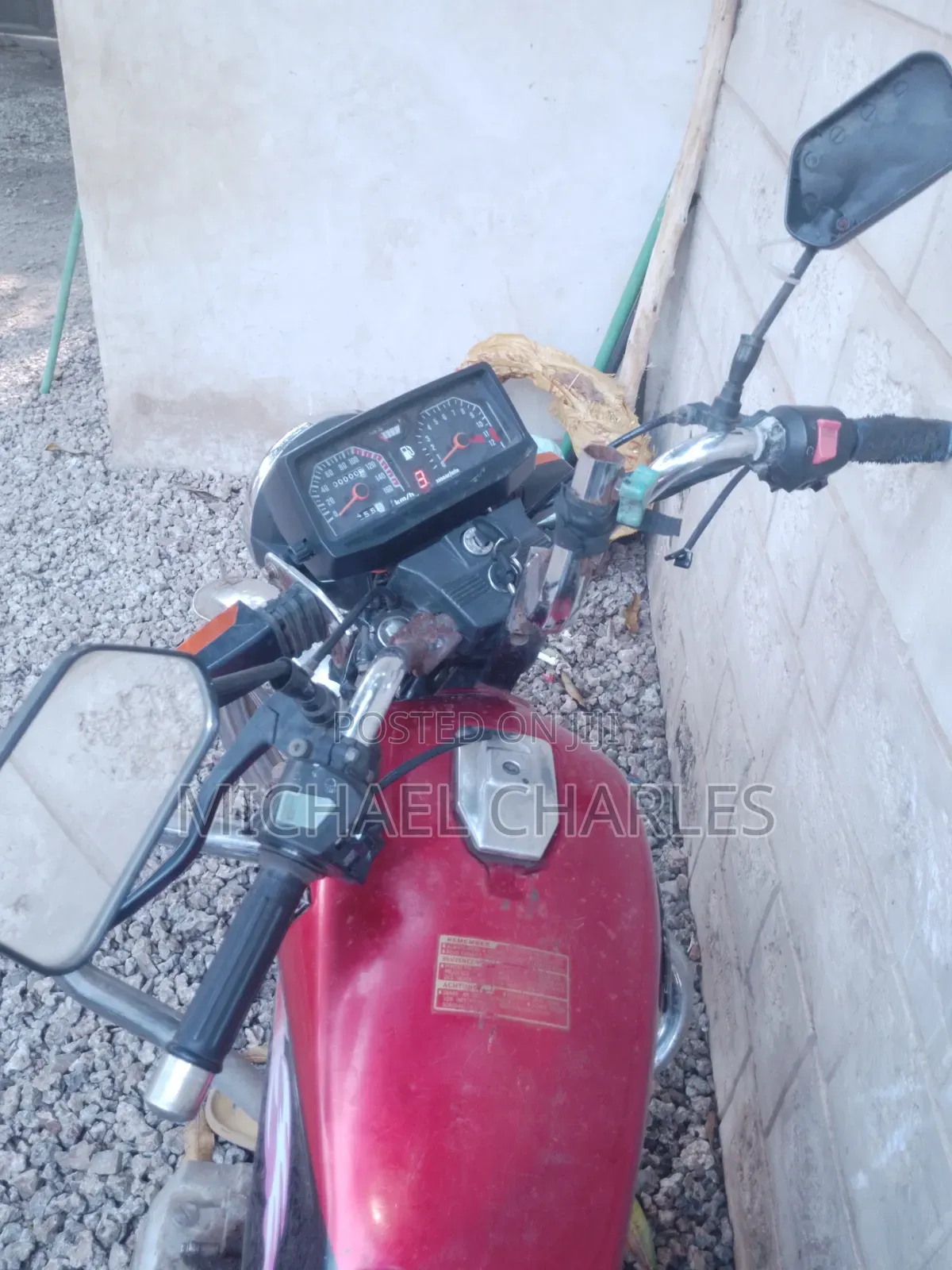 Haojin HJ125 2017 Red