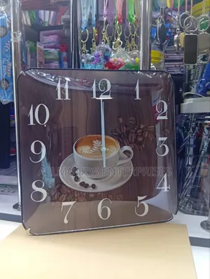 Beautiful Glass Top Wall Clock