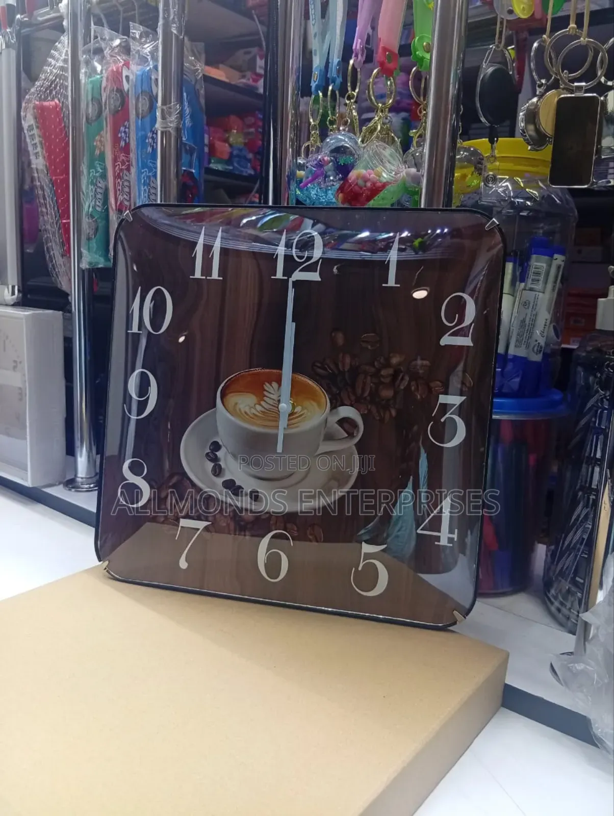 Beautiful Glass Top Wall Clock
