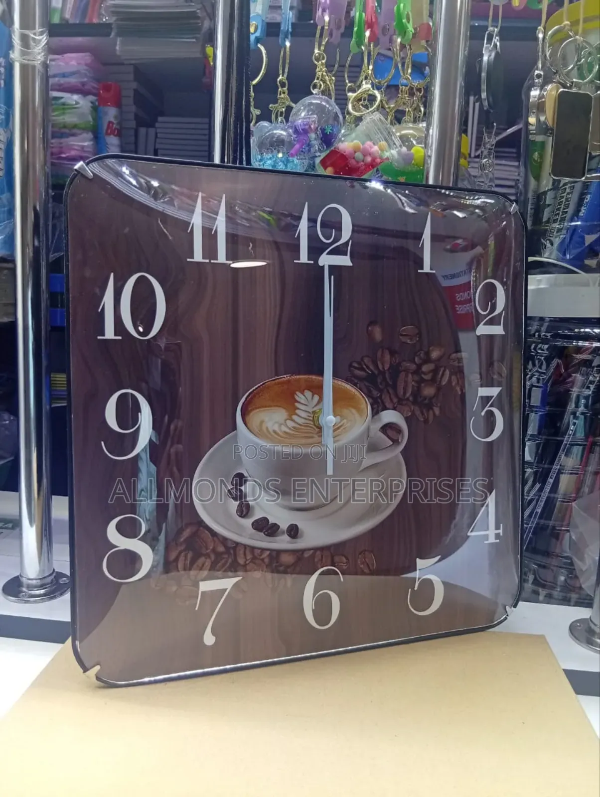 Beautiful Glass Top Wall Clock