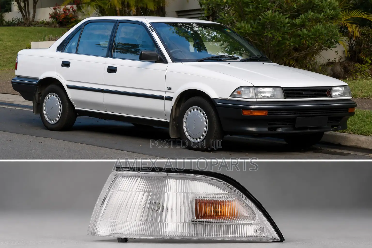 Corner Lamp Toyota Corolla Ee90 1988 - 1991 LHS